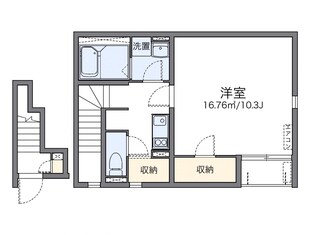 レオネクストＨＯＭＡＲＥの物件間取画像